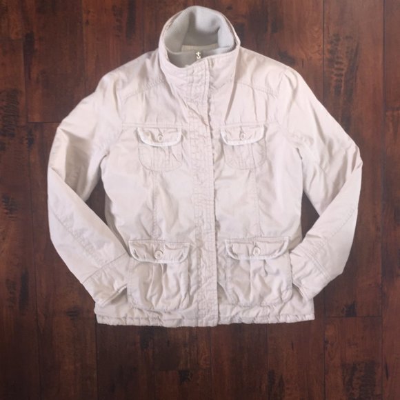 Roots 73 Khaki Quilted Utility Jacket - Picture 3 of 11